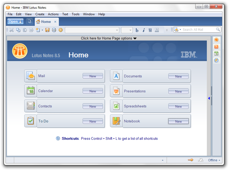 lotus notes client